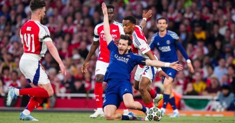 PSG-Arsenal, CAUTION DANGER