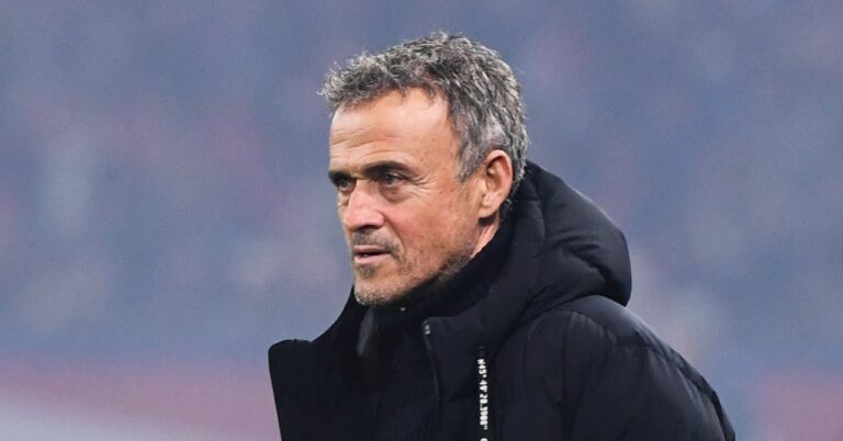 PSG-Auxerre, Luis Enrique sends very heavy