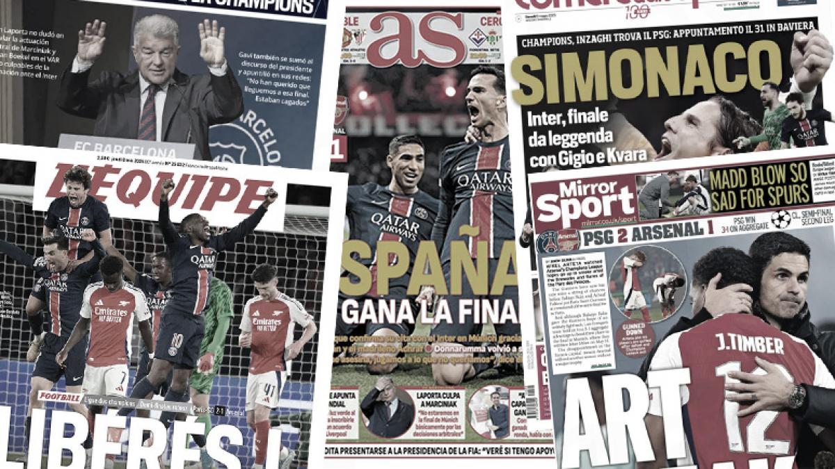 PSG puts Europe at its feet after its qualification in the final, England has it bad after the elimination of Arsenal