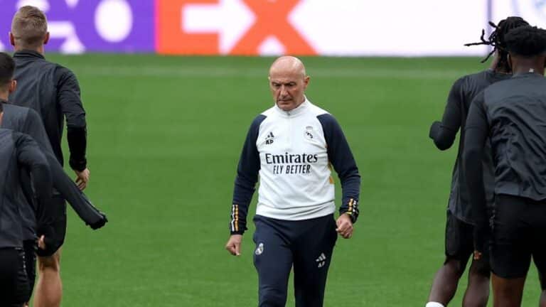 Rebill in the staff of Real Madrid