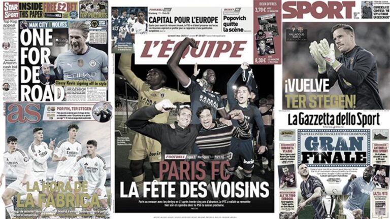 The climb to Ligue 1 of the PFC ignites the press, Barça makes two major decisions for its transfer window