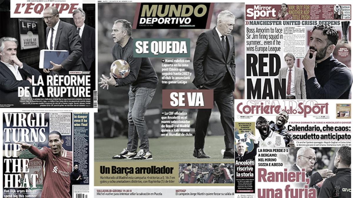 The departure of Ancelotti from Real Madrid makes noise in Spain, an International Recale Le PSG