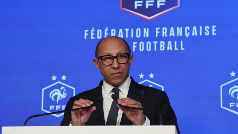 The emotion of Philippe Diallo after the coronation of PSG