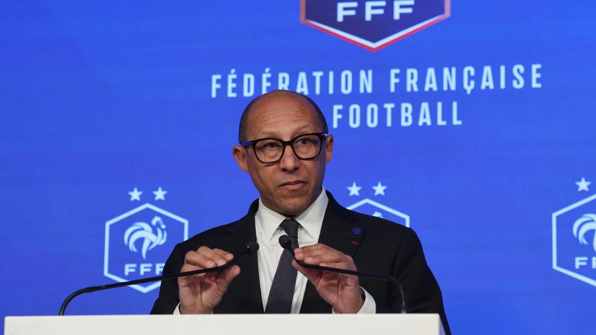 The emotion of Philippe Diallo after the coronation of PSG