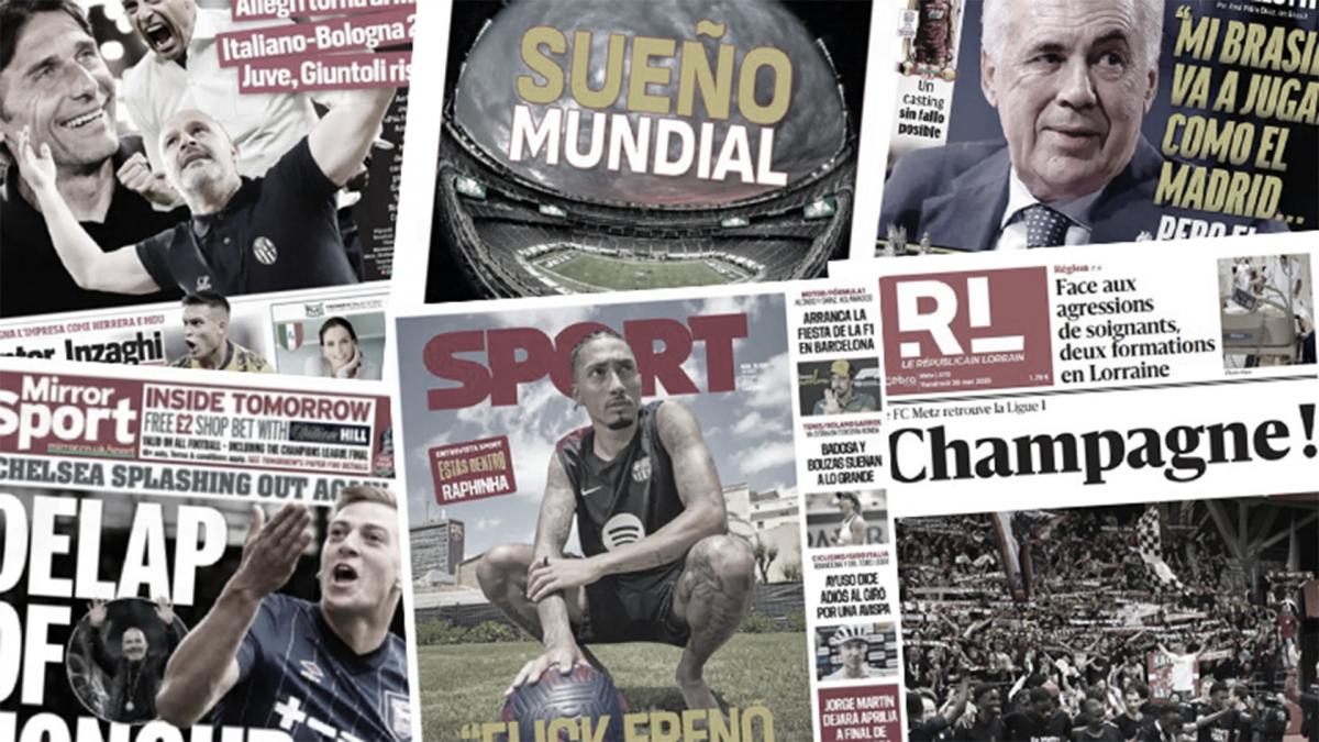 The press provides all its support for PSG, Al-Nassr found the replacement for CR7