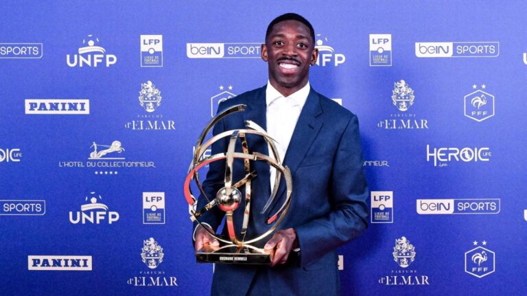 UNFP 2025 Trophies: Ousmane Dembélé Elected Best Ligue 1 player!