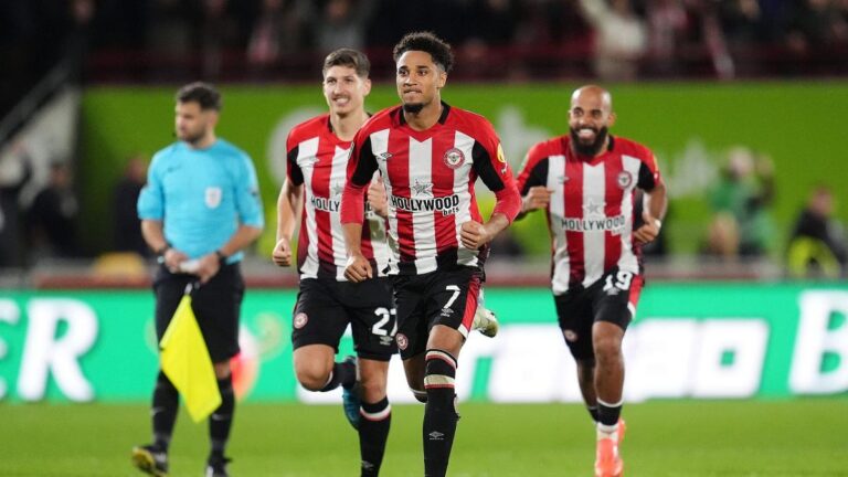 Video: Brentford's controversial goal against Manchester United