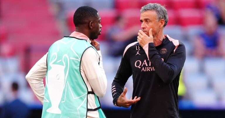 PSG: Dembélé, Luis Enrique in doubt