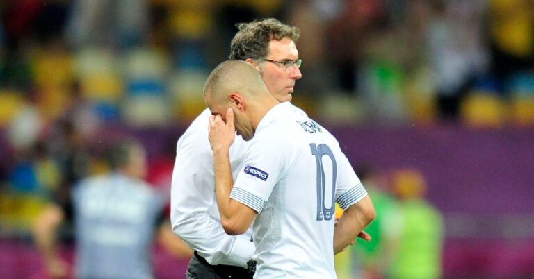 Laurent Blanc lets go on Karim Benzema