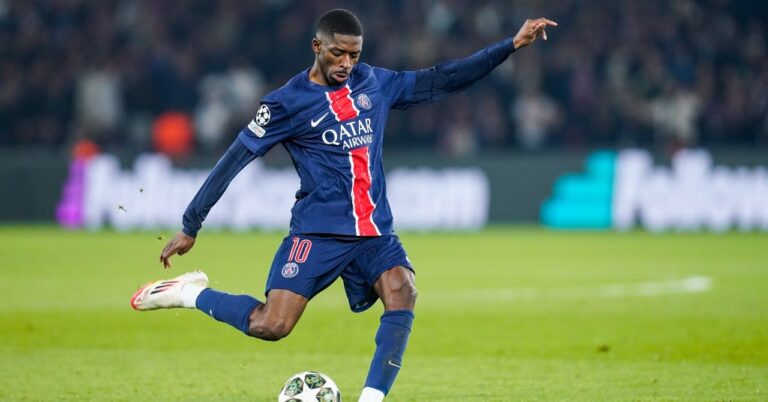 When Dembélé turns the head of a world champion