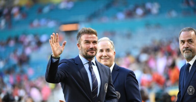 David Beckham, Tribute and emotion