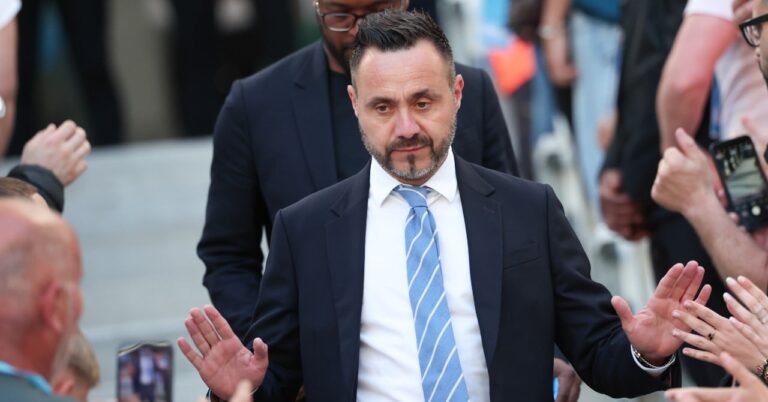 De Zerbi, the sad news