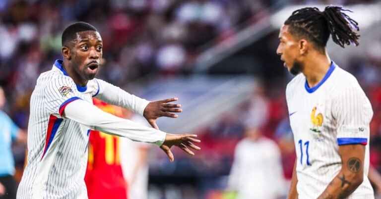 Dembélé ended up cracking