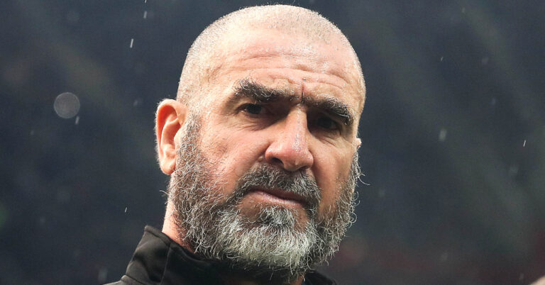 Eric Cantona in the viewfinder