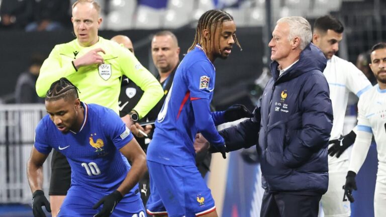 France: Bradley Barcola affected in the knee and uncertain against Germany