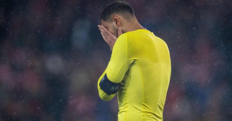Gianluigi Donnarumma, the shock