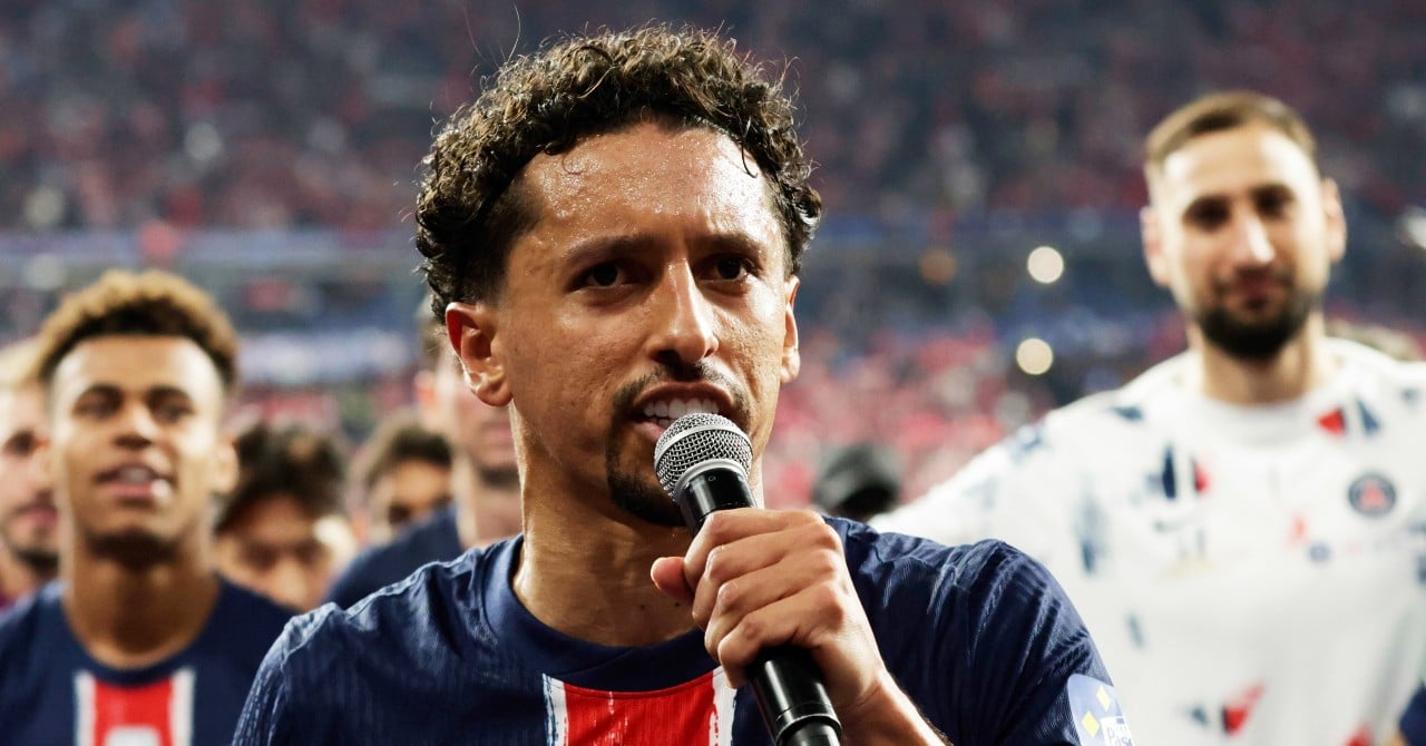 Marquinhos, the raw emotion of a PSG ex