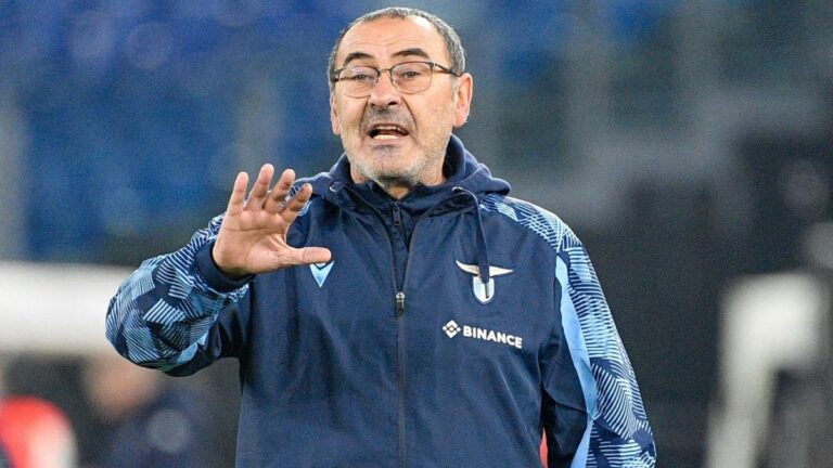 Maurizio Sarri remains at the head of Lazio Rome