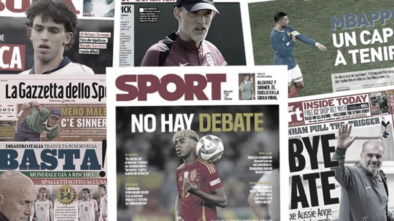 Mbappé's assessment as captain is talked about, the transalpine press unzips Italy