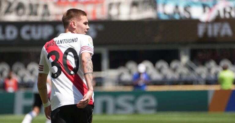 Mercato: River Plate regrets the departure of Mastantuono!