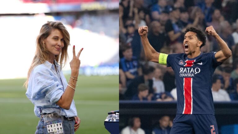 Ophélie Meunier and Marquinhos, it's official!