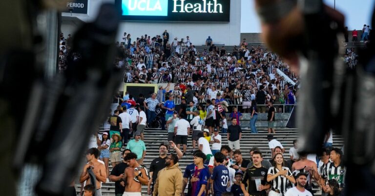 PSG-Botafogo, it turns into a general fight