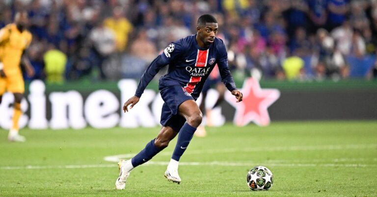 PSG-inter Miami, Luis Enrique Slice for Dembélé
