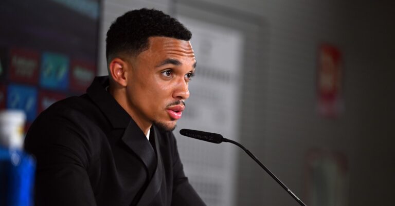 Real Madrid, the first words of Alexander-Arnold