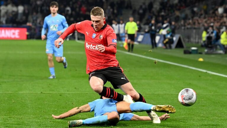 Rennes completed Adrien Truffert's departure to Bournemouth