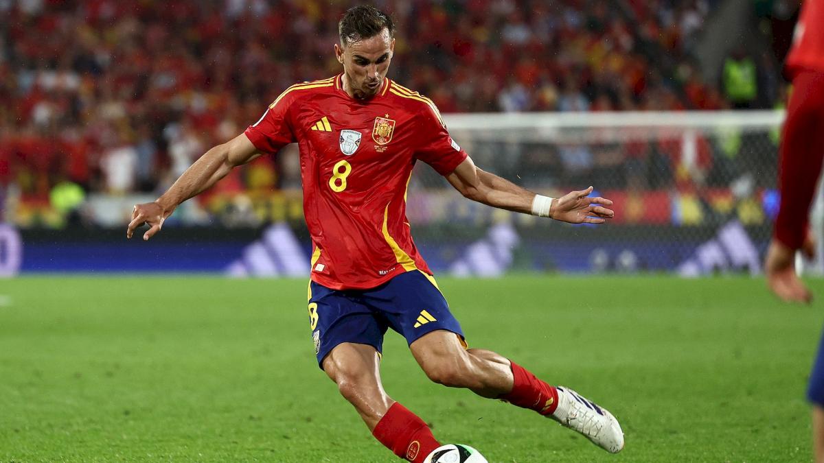 Spain: end of an incredible series for Fabián Ruiz