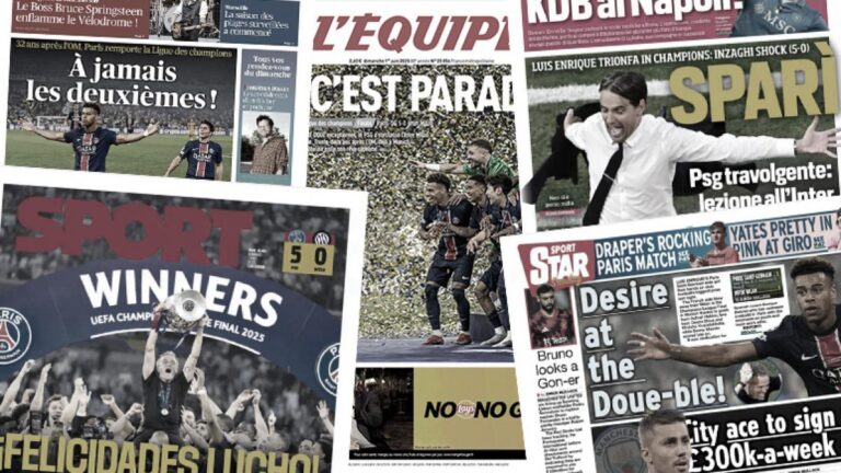 The European press is on their knees before the desired gifted phenomenon, Inter Milan is shattered after humiliation