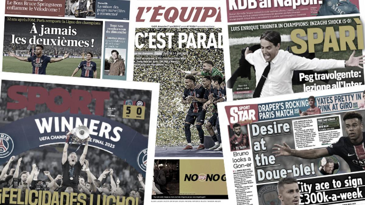 The European press is on their knees before the desired gifted phenomenon, Inter Milan is shattered after humiliation