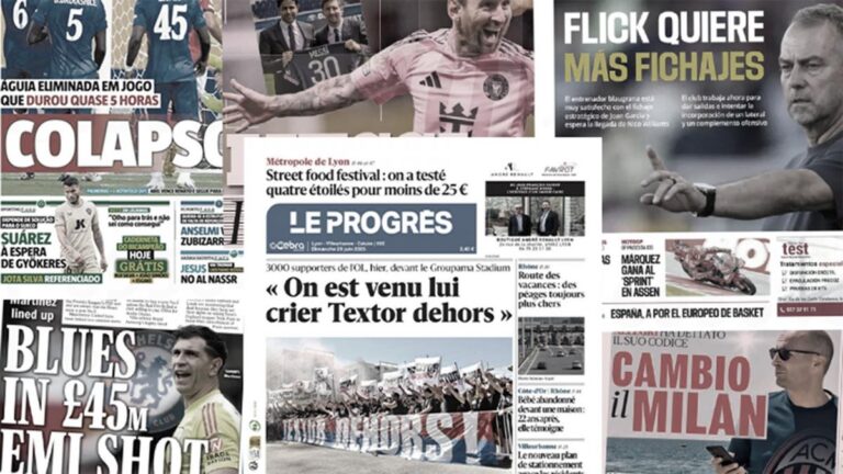 The reunion between Messi and PSG ignite Europe, the club World Cup is destroyed