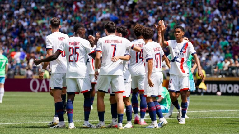 What opponents for PSG in eighth, quarter, half ...?