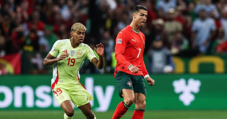 Yamal, the disrespectful attitude towards Ronaldo