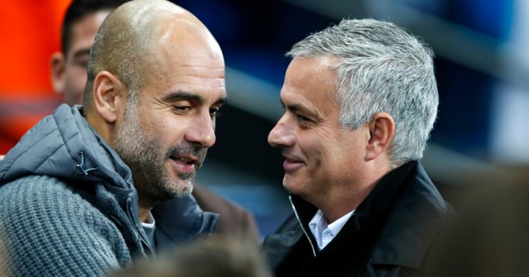 Mourinho reopens hostilities with Pep Guardiola