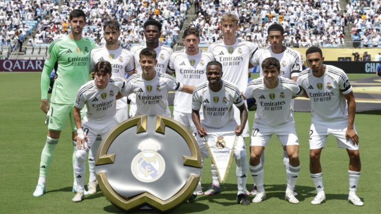 A sponsorship shows all the colors in the direction of Real Madrid