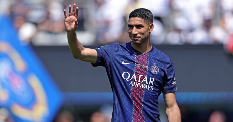 Achraf Hakimi sends a spade to Real Madrid