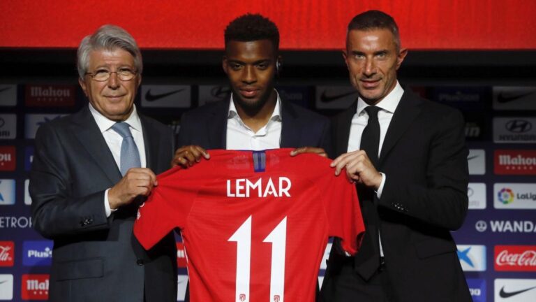 Atlético de Madrid: Thomas Lemar is available for 0 €!