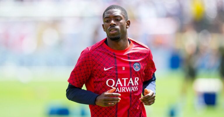 Dembélé with Gignac