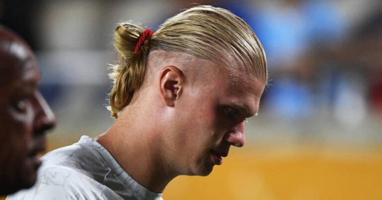 Erling Haaland threatened with death