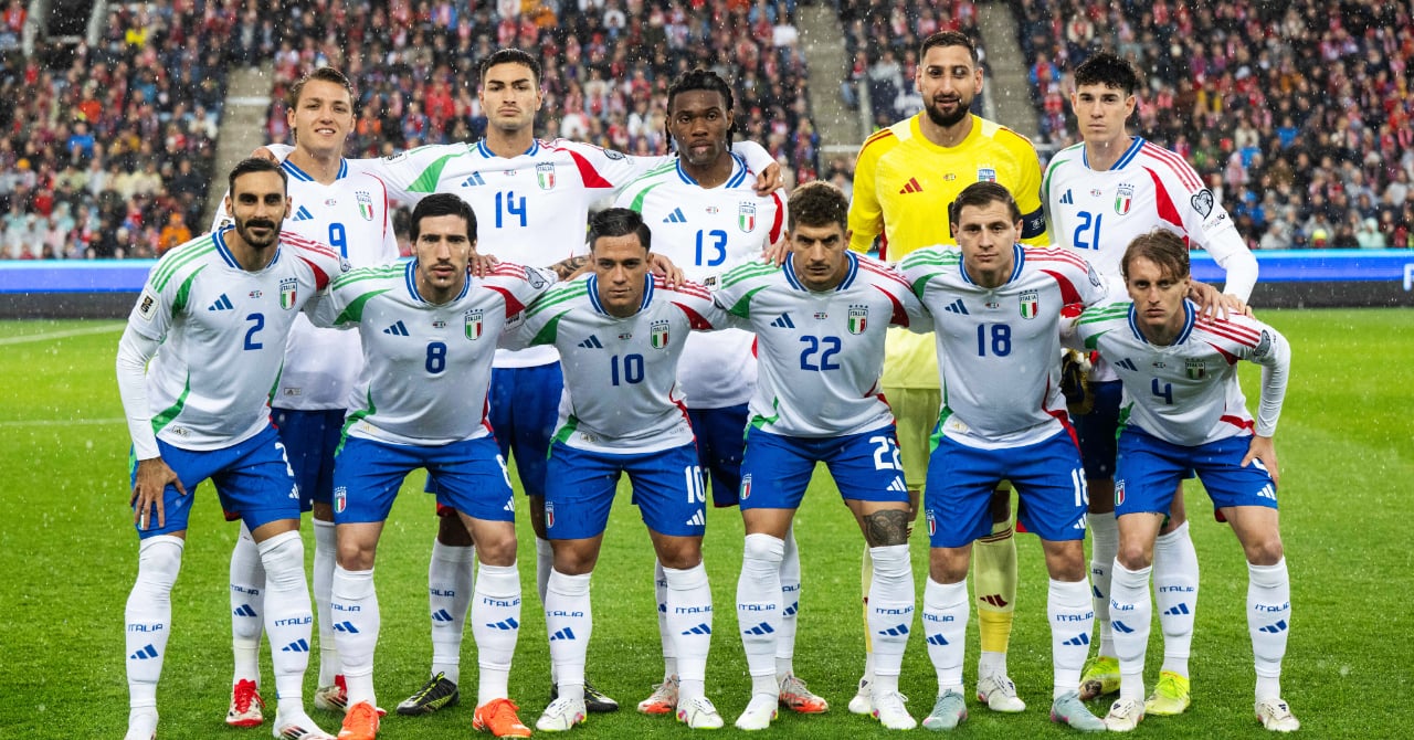FIFA ranking, it's terrible for Italy!