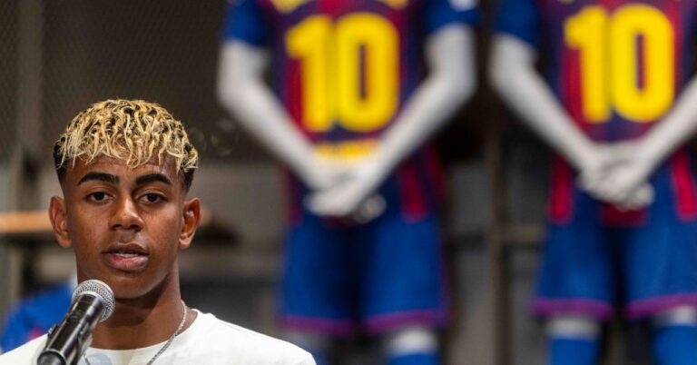 Jackpot! Lamine Yamal takes the barça from the red