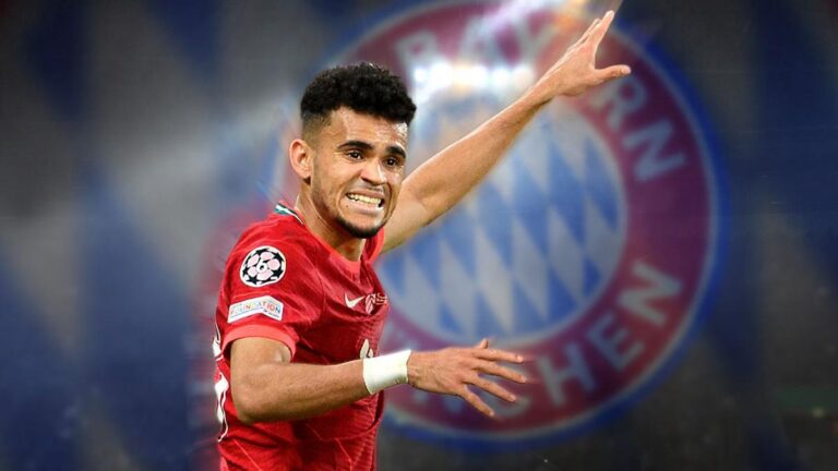 Luis Diaz arrived in Munich