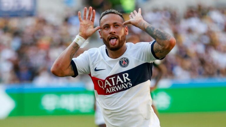 Neymar's touching story for PSG