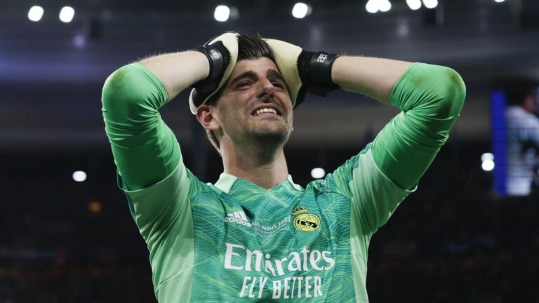 Real Madrid: Thibaut Courtois hits Javier Tebas