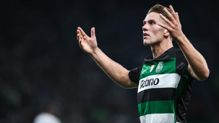 Sporting: Viktor Gyökeres is farting a lead