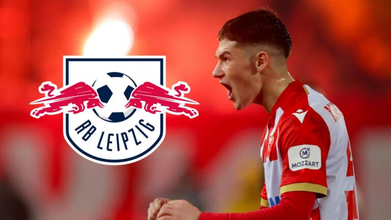 The RB Leipzig offers the nugget Andrija Maksimović