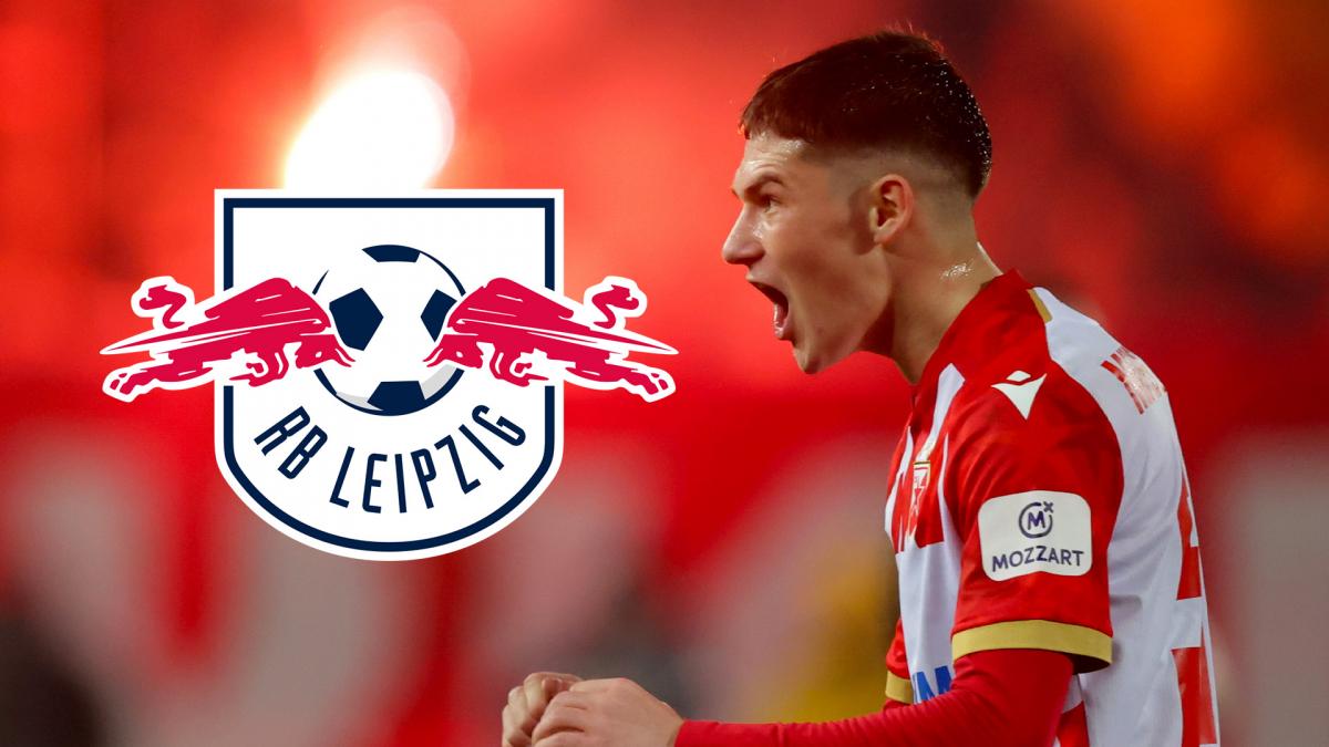 The RB Leipzig offers the nugget Andrija Maksimović