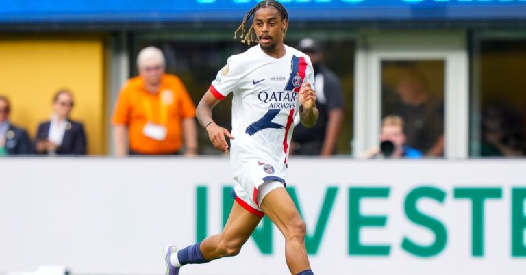 The club that drives Paris for Bradley Barcola